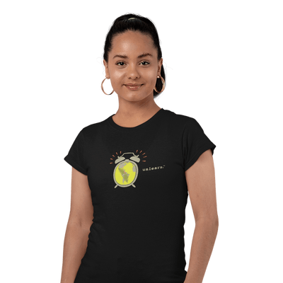 Earth Clock - Women's Fitted T-shirt
