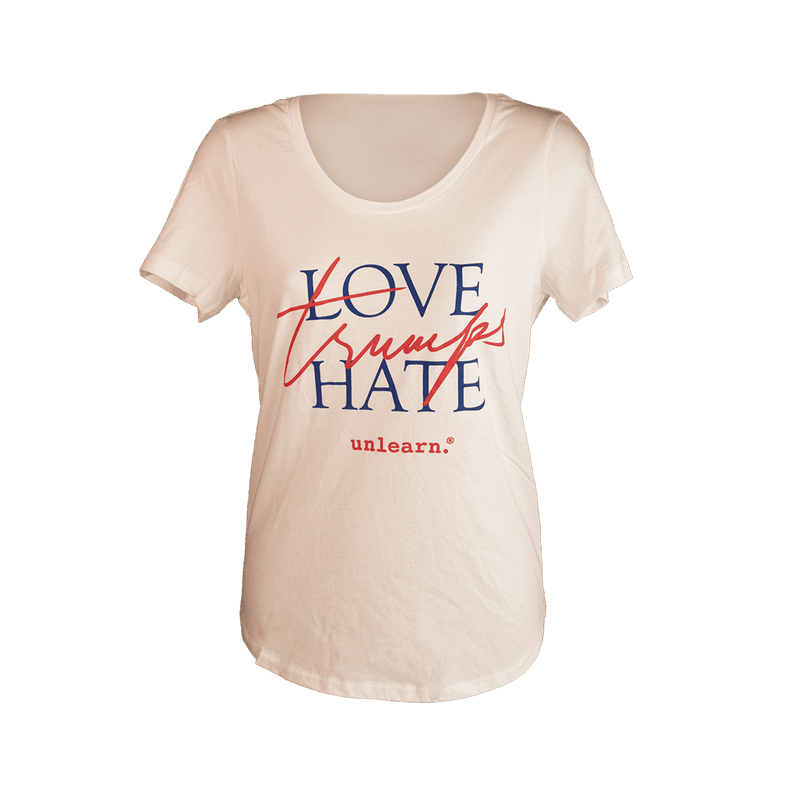Love Trumps Hate - Scoop Neck T-shirt