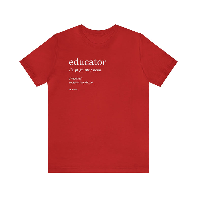 Educator - Relaxed Fit T-shirt