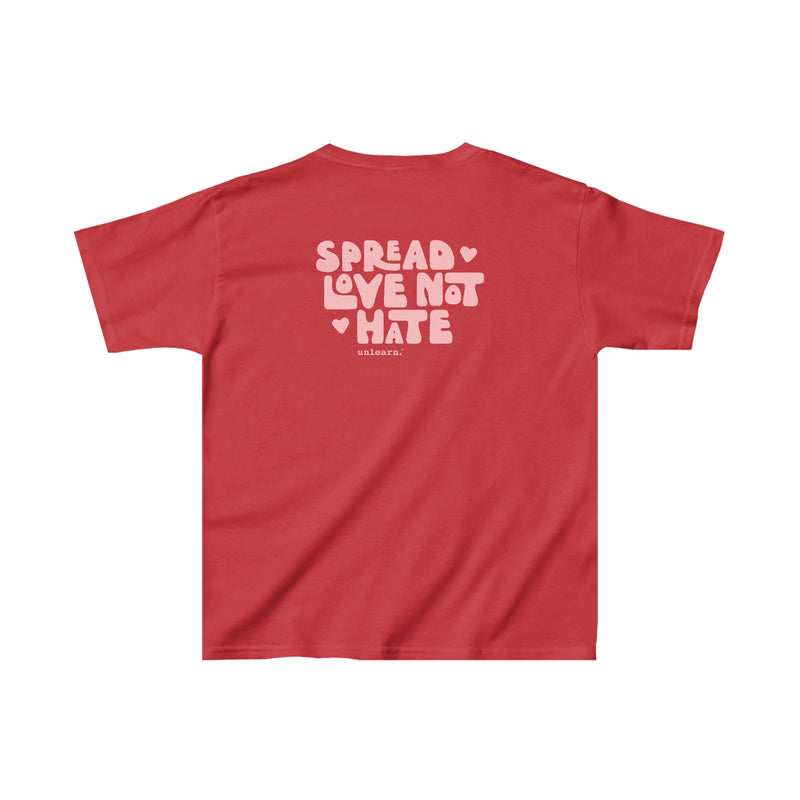 Spread Love Not Hate - Youth T-shirt