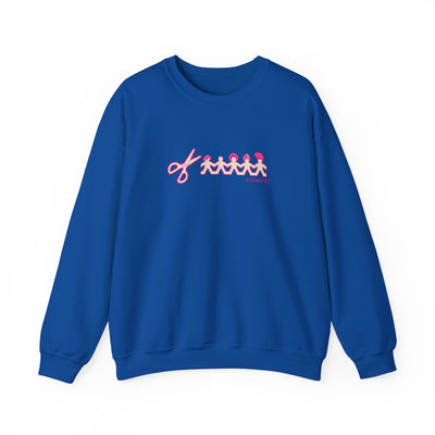Paper Cut Out - Relaxed Fit Crewneck Sweatshirt