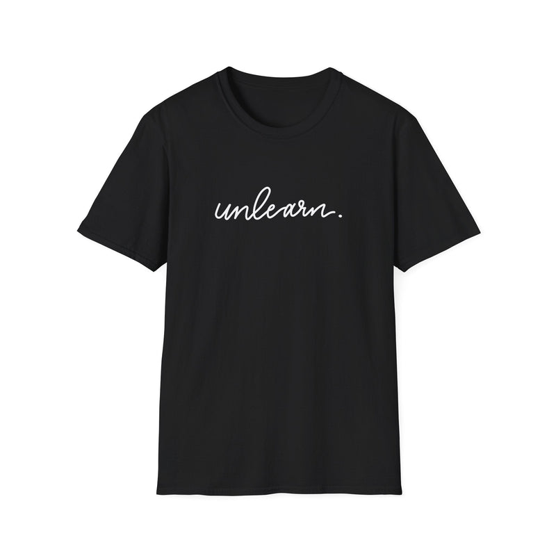 unlearn. logo script - Relaxed Fit T-shirt*