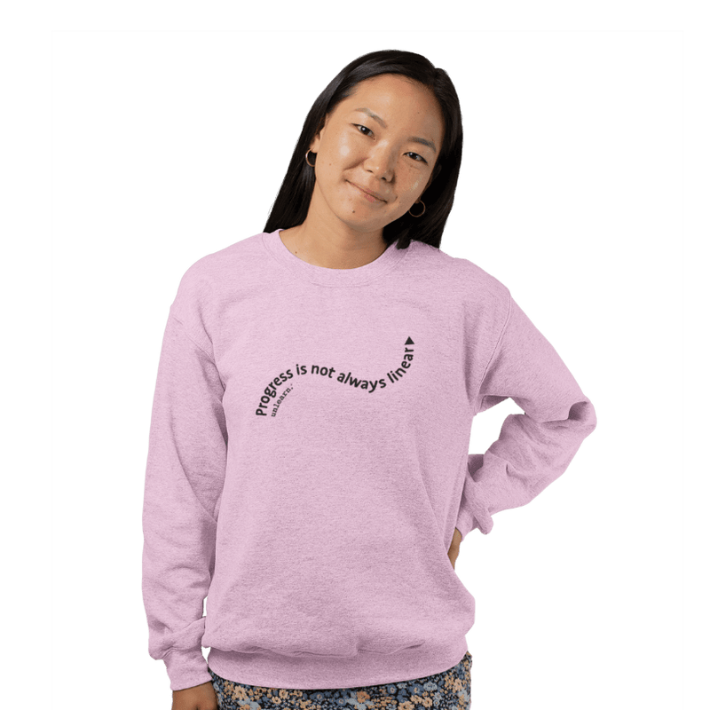 unLinear Growth - Relaxed Fit Crewneck Sweatshirt