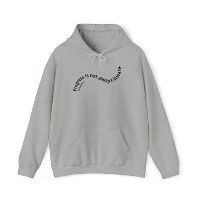 unLinear Growth - Relaxed Fit Hoodie