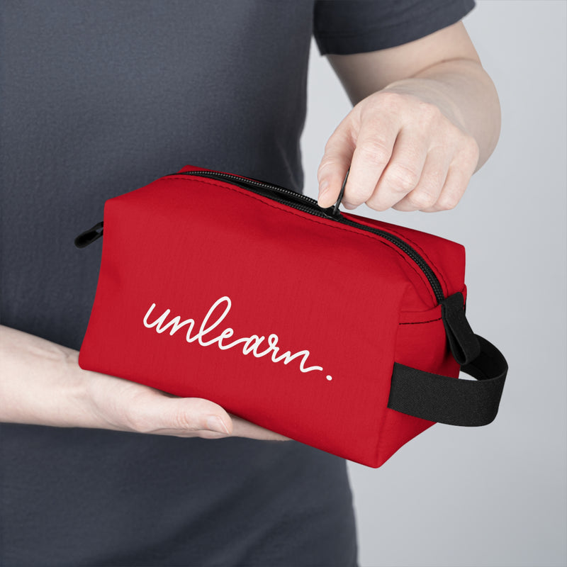 unlearn. logo script - Accessory Bag