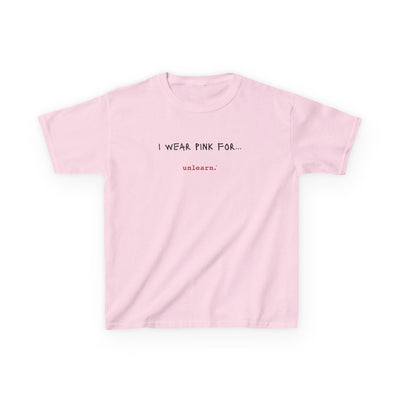 I Wear Pink - Youth T-shirt