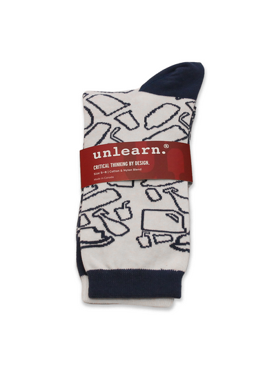 unlearn. Funky Polar Swim Socks