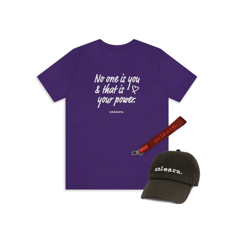 The Summer Essentials Set (3 Products) - No One Is You - Heather Relaxed Fit T-shirt