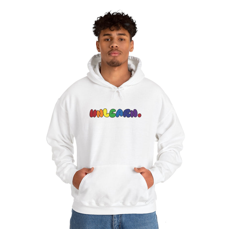 unlearn Rainbow Bubble - Relaxed Fit Hoodie