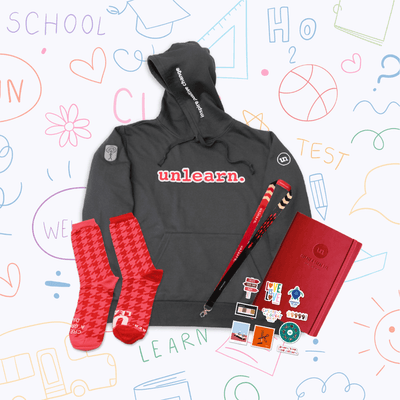 Back to School Bundle - unlearn. Signature Gender Neutral Hoodie (5 Products)