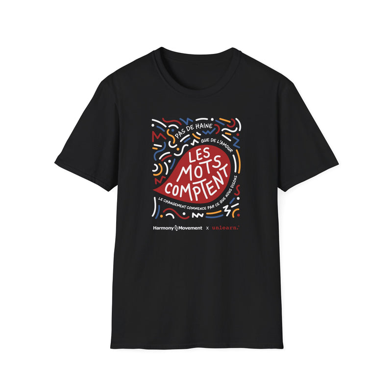 PRE-SALE - FRENCH - Words Matter - Relaxed Fit T-shirt