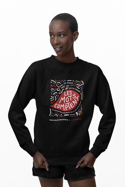 PRE-SALE - FRENCH - Words Matter - Crewneck Sweatshirt