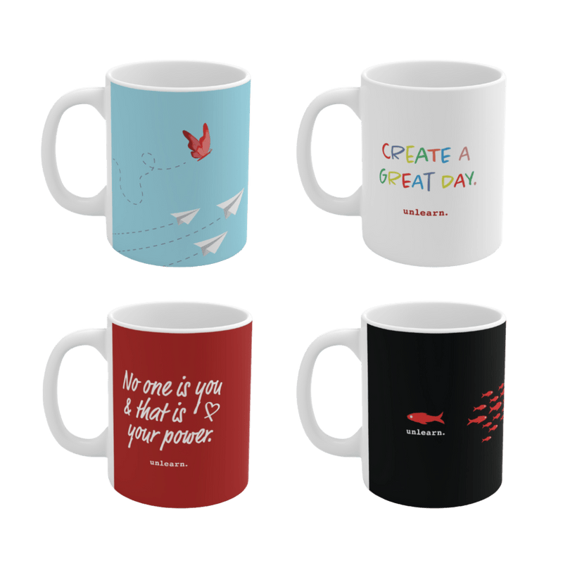 Buy 3 Get 1 Free - unlearn Beverage Mug Pack