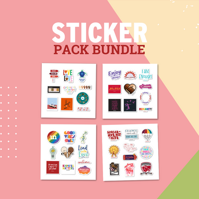 Sticker Pack Bundle - 40 Die-cut Stickers