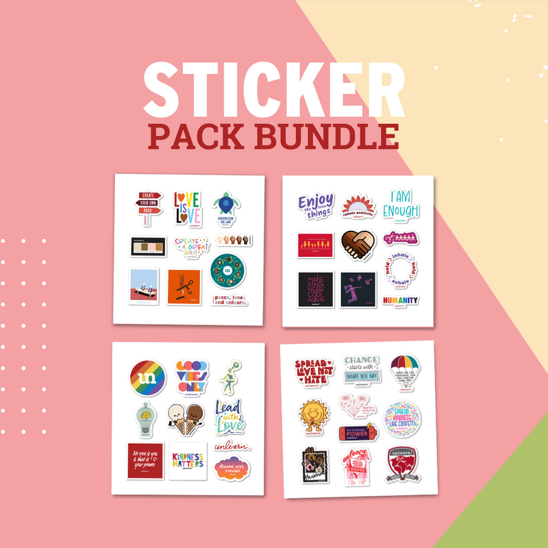 Sticker Bundle Packaging Sticker Pack Bundle - 40 Die-cut Stickers – unlearn.