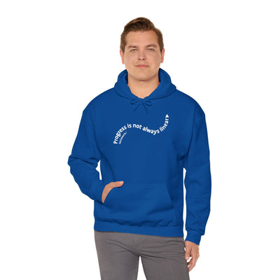 unLinear Growth - Relaxed Fit Hoodie
