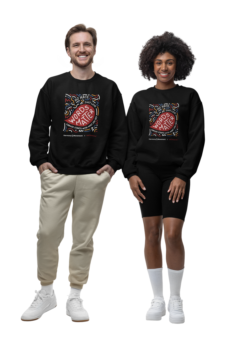 PRE-SALE - Words Matter - Crewneck Sweatshirt