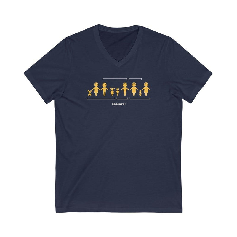 Family - Relaxed Fit V-neck T-shirt