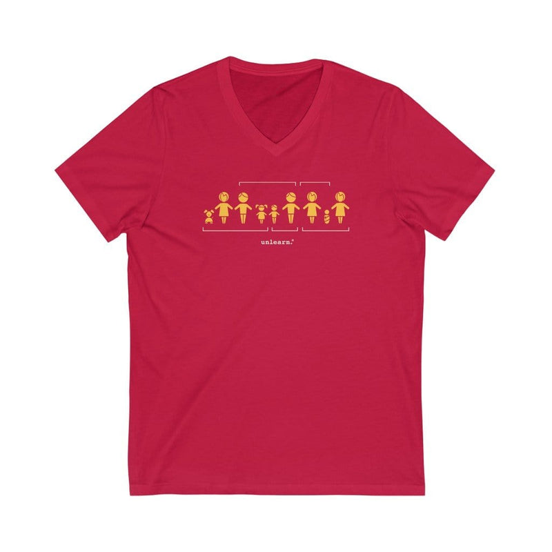 Family - Relaxed Fit V-neck T-shirt