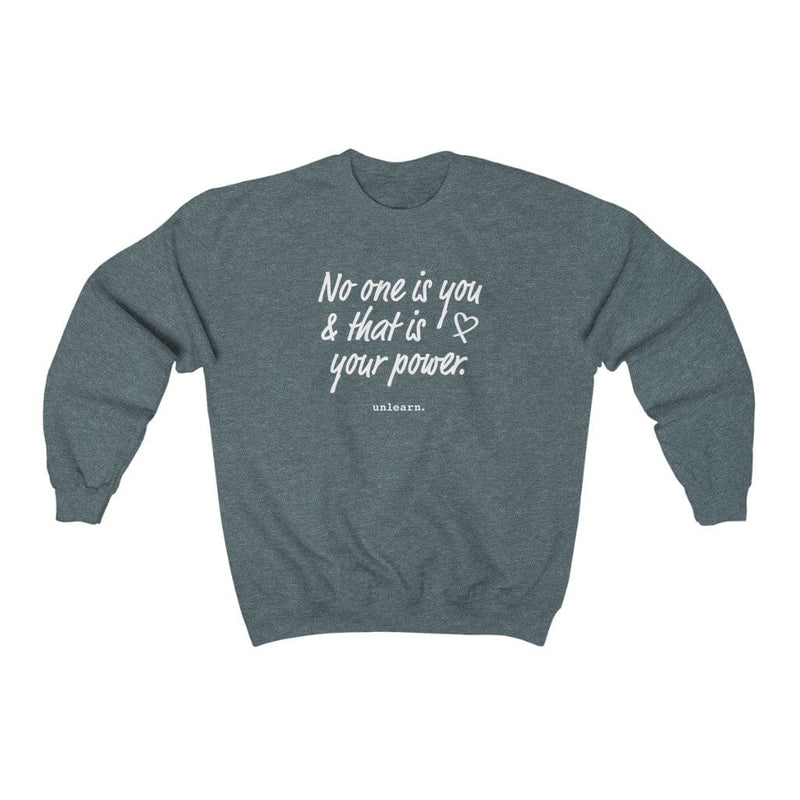 No One Is You - Relaxed Fit Crewneck Sweatshirt