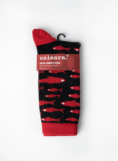 unlearn. Funky Fish Socks