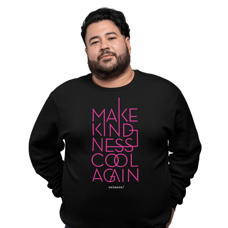 Make Kindness Cool Again - Relaxed Fit Fleece Crewneck Sweatshirt
