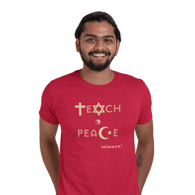 Teach Peace Box - Relaxed Fit T-Shirt*
