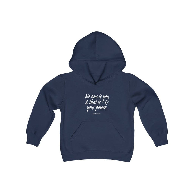 No One Is You - Youth Hoodie