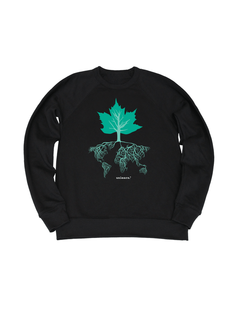 Diversitree - Relaxed Fit Fleece Crewneck Sweatshirt