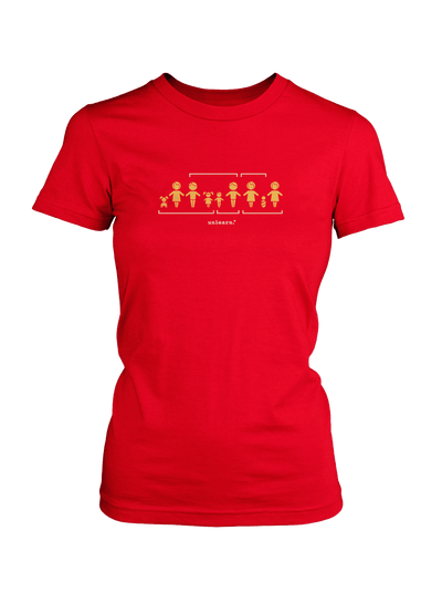 Family - Women's Red T-Shirt