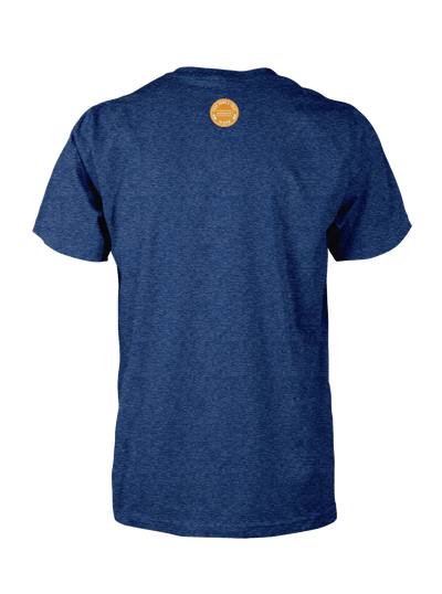 Pill Generation - Relaxed Fit Indigo Blue T-Shirt
