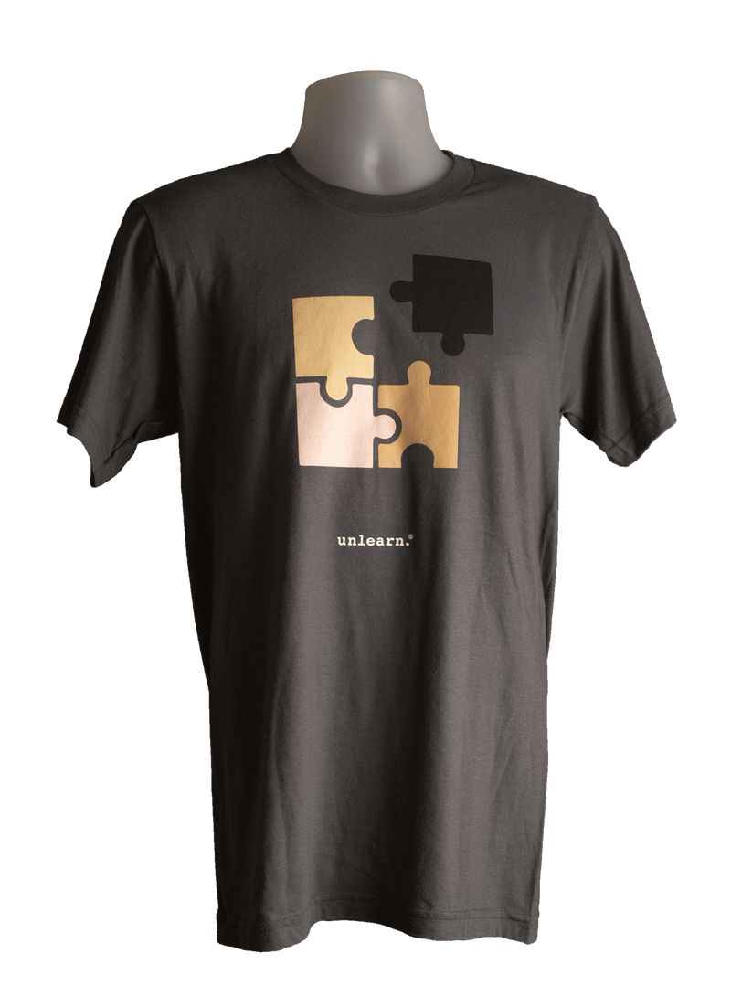 Puzzled - Unisex Slate Grey T-Shirt*