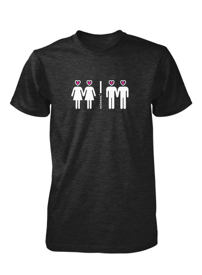 Same Love - Unisex Tri-Black T-Shirt
