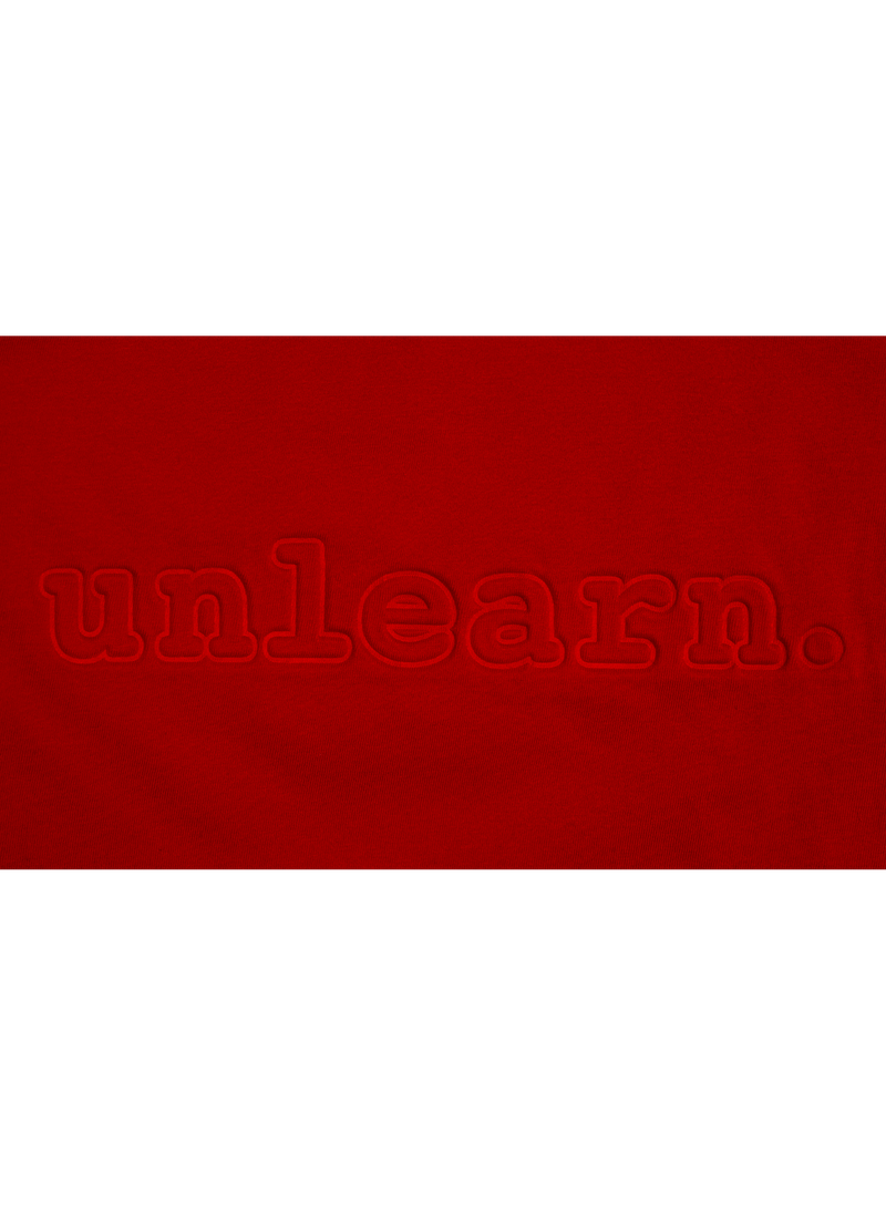 unlearn. Embossed Logo - Relaxed Fit T-Shirt*